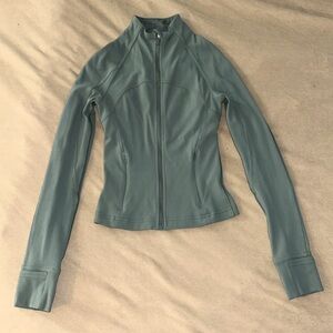 Tidewater teal cropped lululemon define jacket